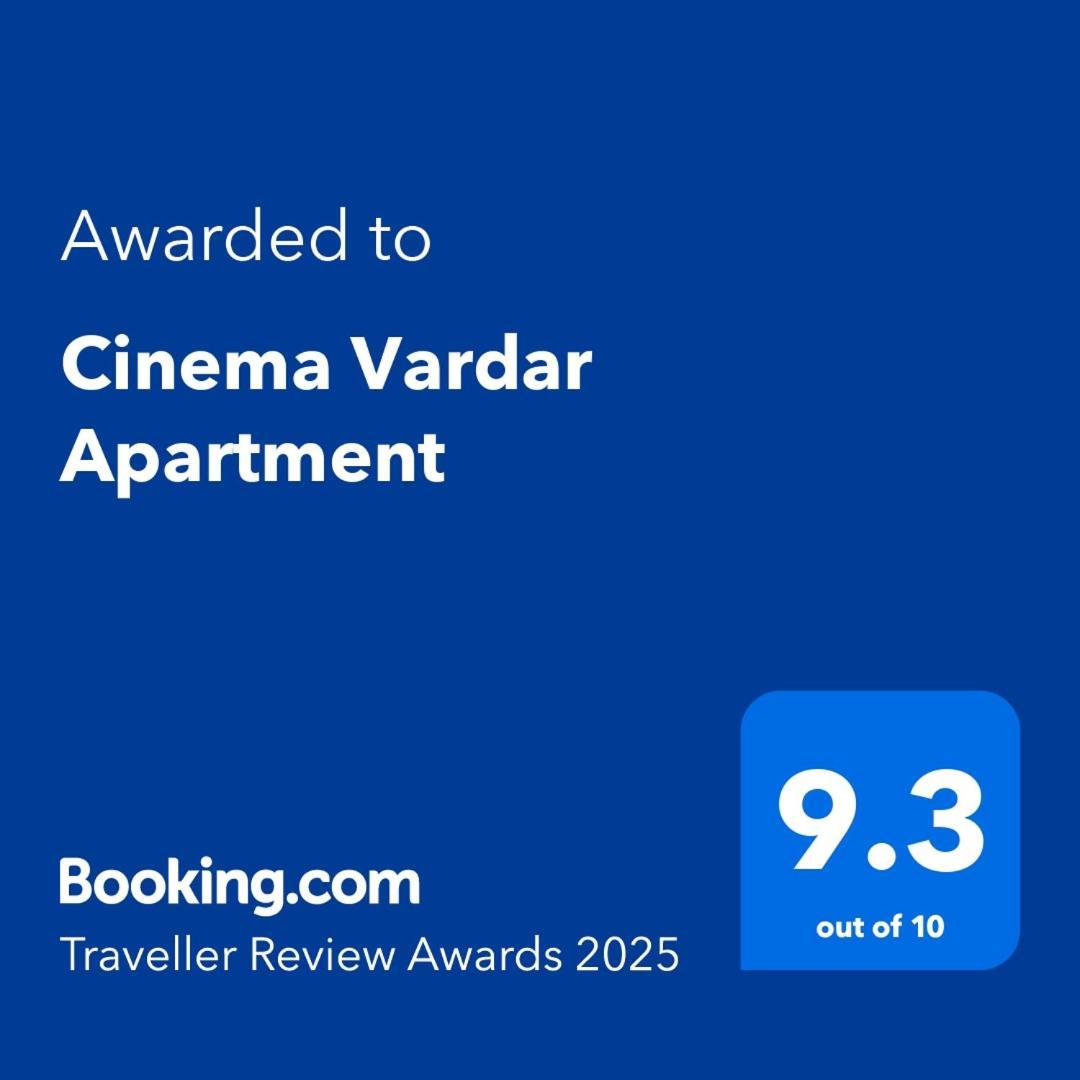 Cinema Vardar Apartment Skopje Bagian luar foto