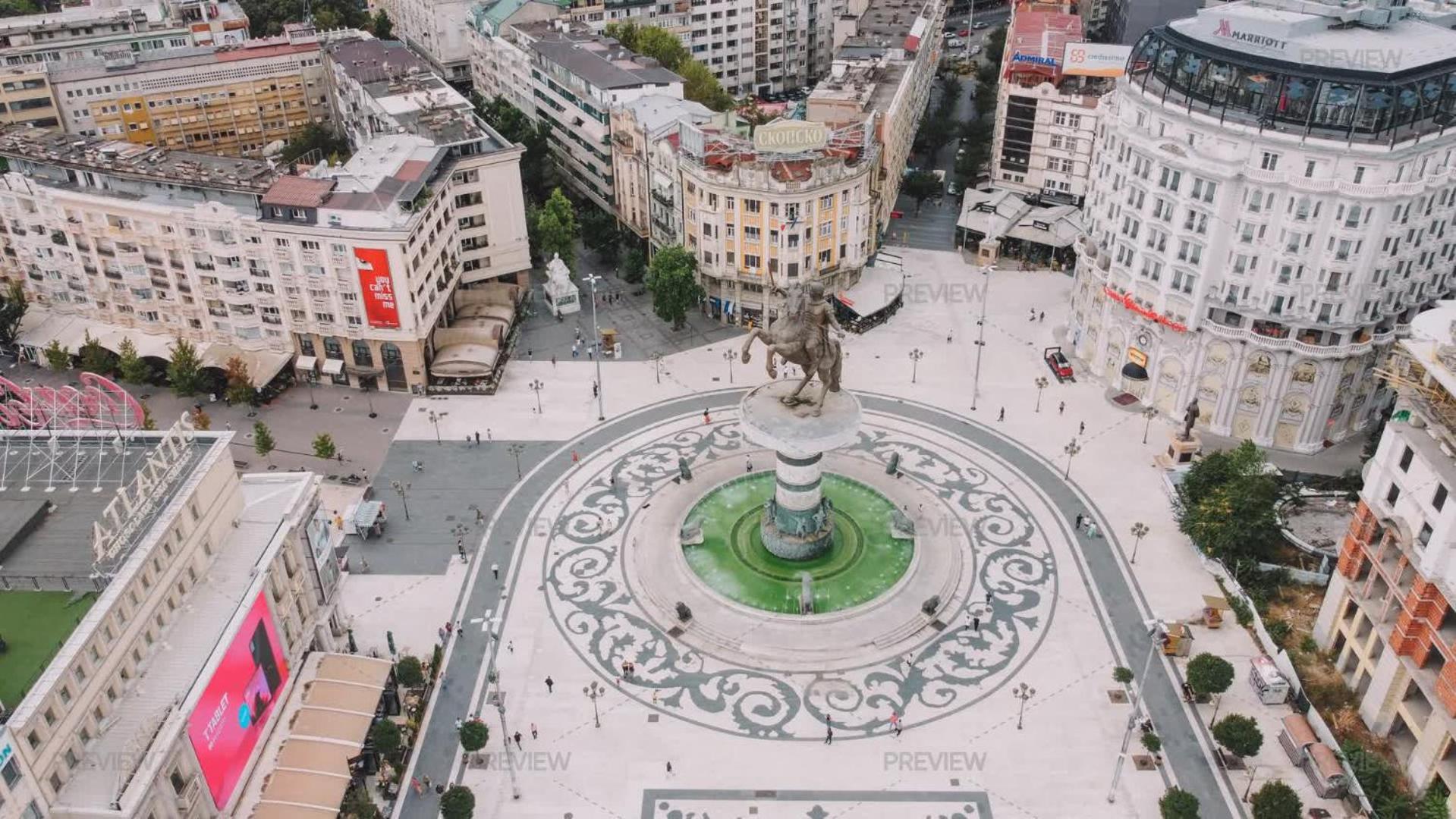 Cinema Vardar Apartment Skopje Bagian luar foto